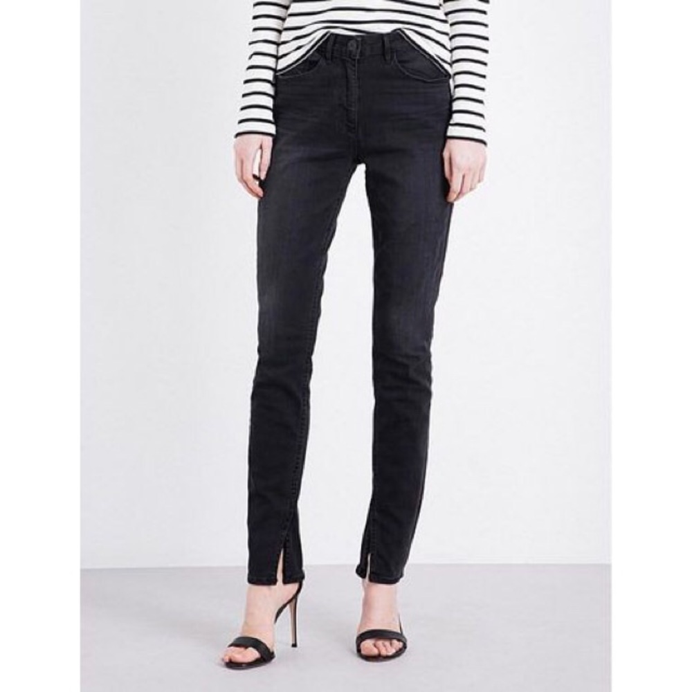 3x1 Denim Split-Seam Skinny Mid-Rise Jeans EUC